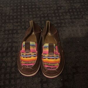 Ariat Women's Moccasins with Multicolor Stripes